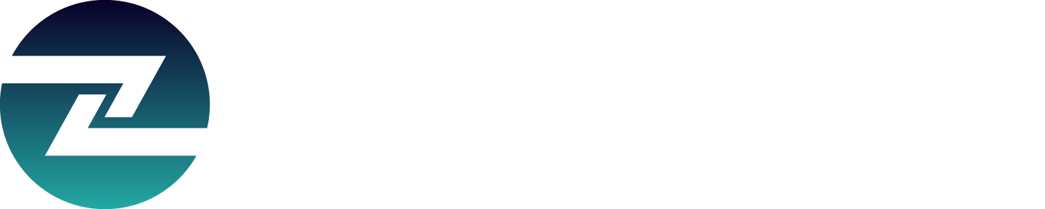 Logo zenith environnement blanc