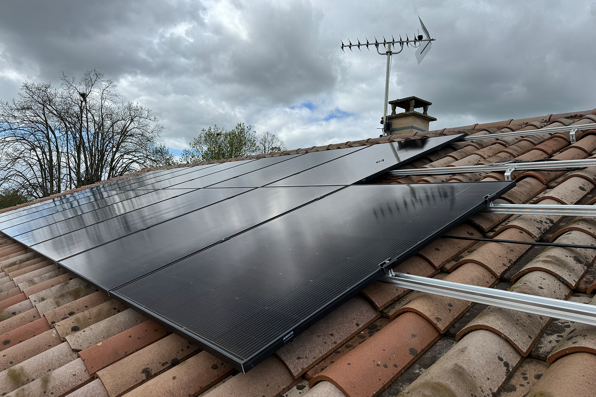 Économie d'énergie avec des panneaux solaires