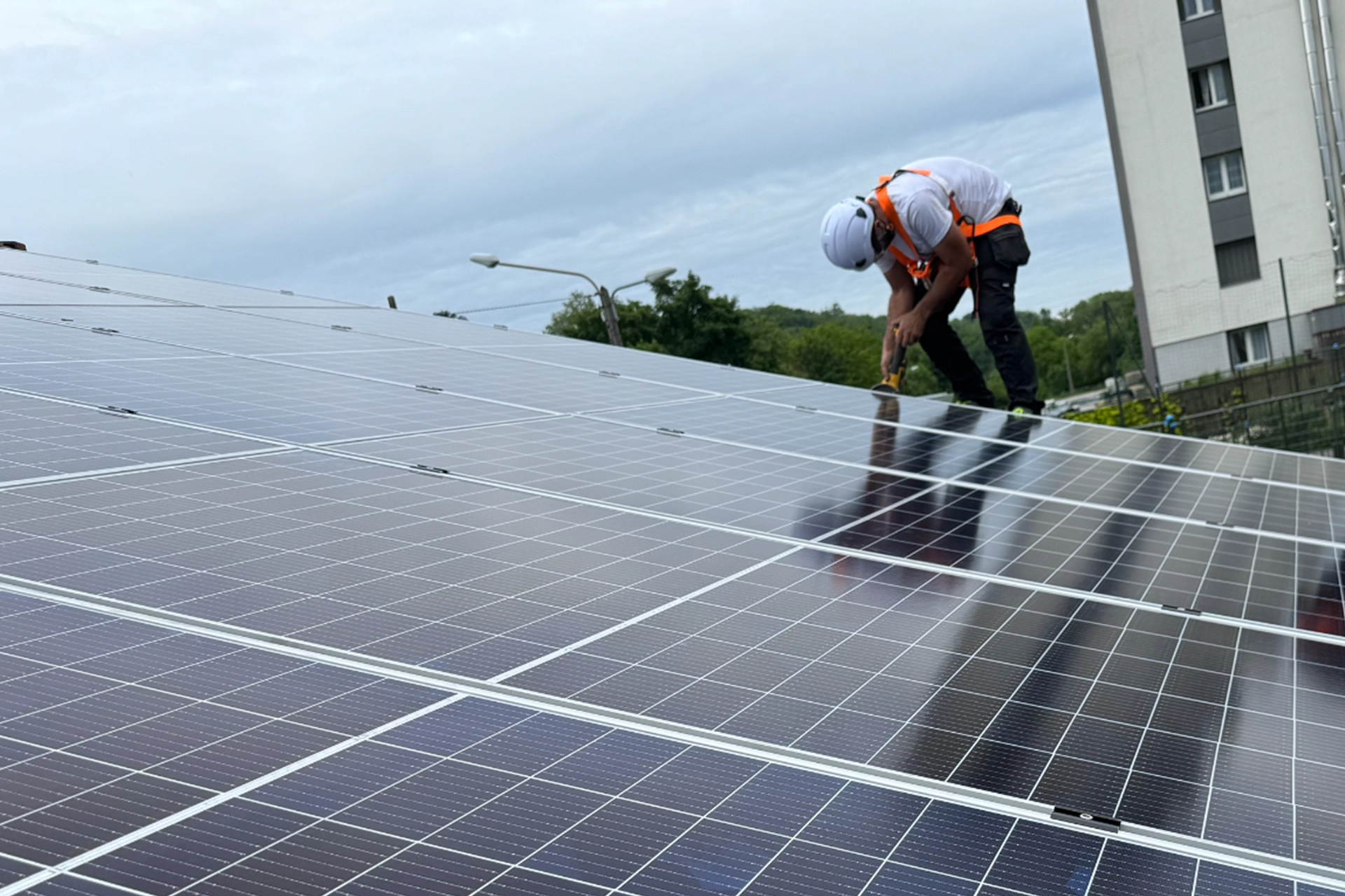Pose de panneaux solaire pour les professionnels