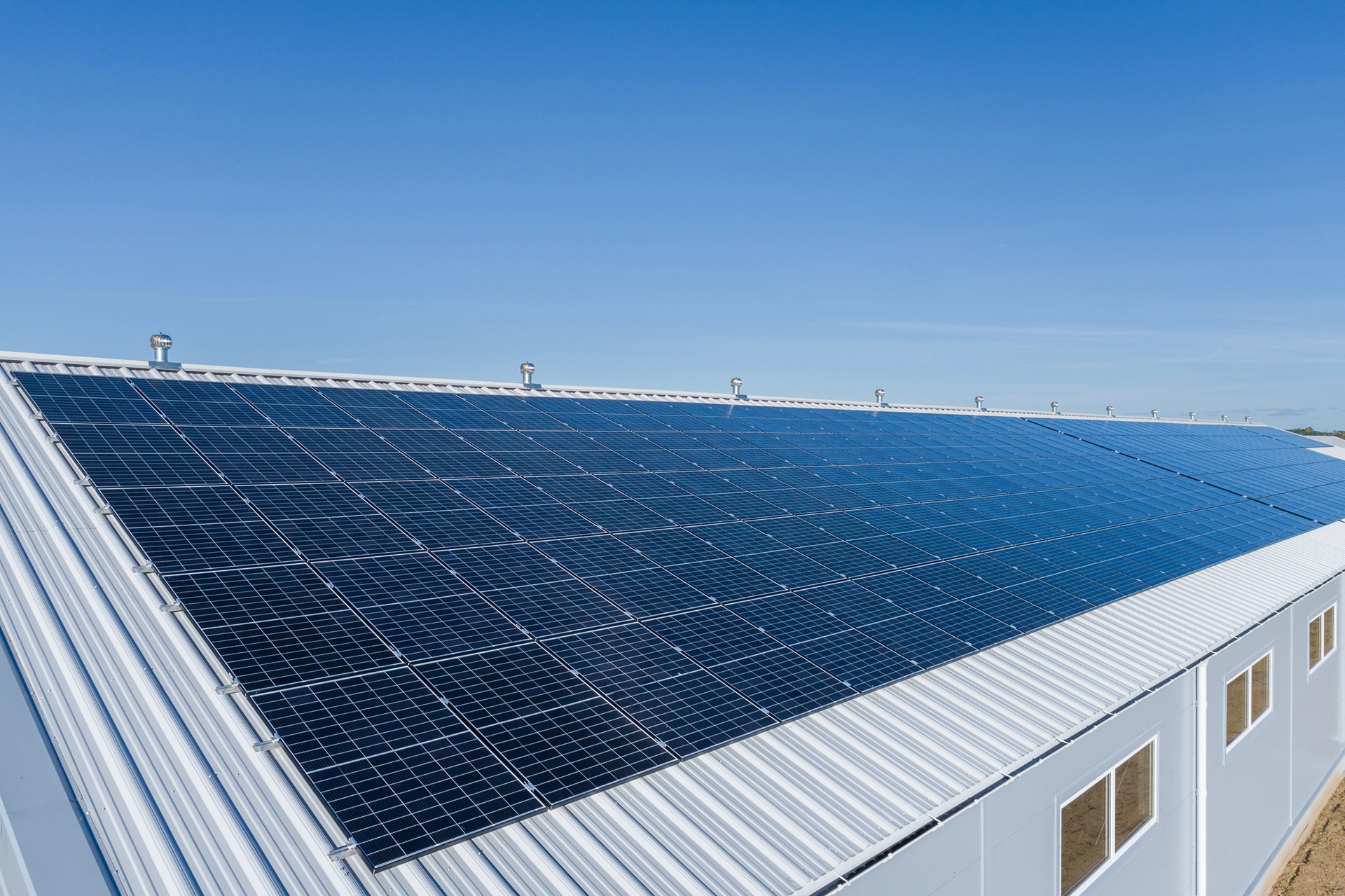 Solution solaire pour entreprise